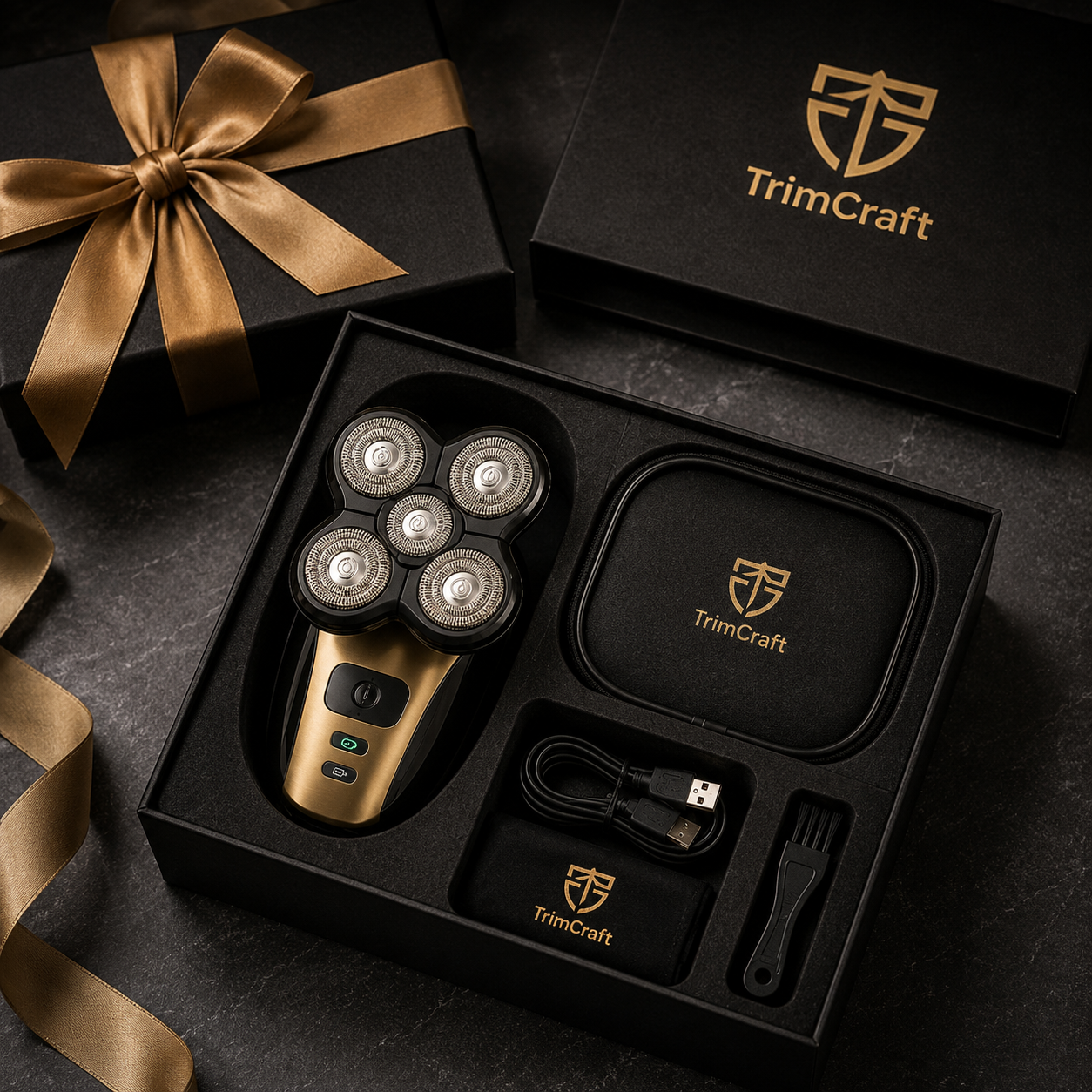 TrimCraft™ Signature 5D Rotary Shaver Gift Set