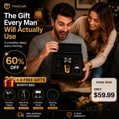 TrimCraft™ Signature 5D Rotary Shaver Gift Set