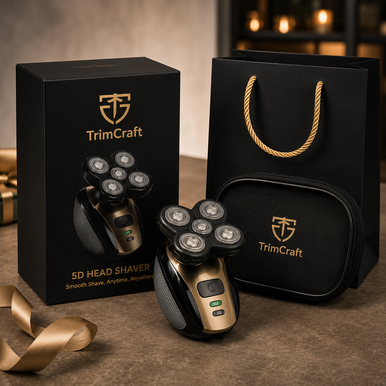 TrimCraft™ Signature 5D Rotary Shaver Gift Set